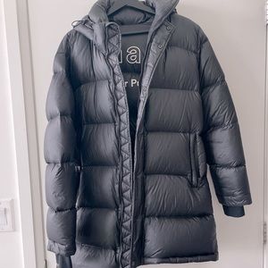 Black Aritzia Super Puff